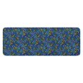 thumbnail image 1 of Blue Christmas Holly and Candy Cane Pattern Kitchen Rug Mat,Kitchen Runner Rugs Non Skid Washable,Decorative Kitchen Floor Mats for Kitchen,Sink,Laundry,17"x47.2", 1 of 7