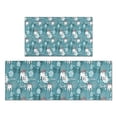 thumbnail image 1 of Blue Christmas Polar Bear Pattern Kitchen Rugs Sets Of 2,Anti Fatigue Kitchen Mat Rugs Non Slip Washable,Decorative Kitchen Floor Mats for Kitchen,Sink,Laundry,17"x30"+17"x47", 1 of 7