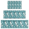 thumbnail image 1 of Blue Christmas Polar Bear Pattern Kitchen Rugs Sets Of 3,Kitchen Runner Rugs Non Skid Washable,Decorative Kitchen Floor Mats for Kitchen,Sink,Laundry,17"x30"+ 17"x47" + 17"x59", 1 of 6