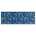 thumbnail image 1 of Blue Christmas Snowflake Pattern Kitchen Rug Mat,Kitchen Runner Rugs Non Skid Washable,Decorative Kitchen Floor Mats for Kitchen,Sink,Laundry,17"X47", 1 of 5