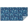 thumbnail image 1 of Blue Christmas Snowflake Pattern Rectangle Tablecloth 60"x120",Waterproof Polyester Rectangle Table Cloth, Wipeable Spillproof Polyester Tablecloth for Dining, Camping, Indoor and Outdoor, 1 of 6