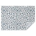 thumbnail image 1 of Blue Christmas Snowflake Pattern Rectangle Tablecloth 60"x84",Waterproof Polyester Rectangle Table Cloth, Wipeable Spillproof Polyester Tablecloth for Dining, Camping, Indoor and Outdoor, 1 of 5