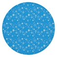 thumbnail image 1 of Blue Christmas Snowflake Pattern Round Fitted Tablecloth with Elastic Edge,Dining Table Cover Waterproof,Outdoor Round Tablecloth for Camping,Dining,Indoor and Outdoor, 1 of 7