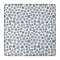 thumbnail image 1 of Blue Christmas Snowflake Pattern Square Fitted Tablecloth with Elastic Edge,Square Table Cover,Washable Elastic Table Cover for Home Kitchen Party Decor 36"x36", 1 of 6