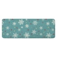thumbnail image 1 of Blue Christmas Snowflake and Star Pattern Kitchen Rug Mat,Kitchen Runner Rugs Non Skid Washable,Decorative Kitchen Floor Mats for Kitchen,Sink,Laundry,17"x47.2", 1 of 7