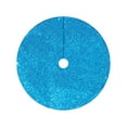 thumbnail image 1 of Blue Christmas Tree Skirt 30 Inch Sequin Velvet Tree Skirts Soft Round Tree Cover Skirt Glitter Small Tree Floor Base Sparkly Sequins Christmas Rug Skirt for Xmas Thanksgiving Tree Home Decor, 1 of 7