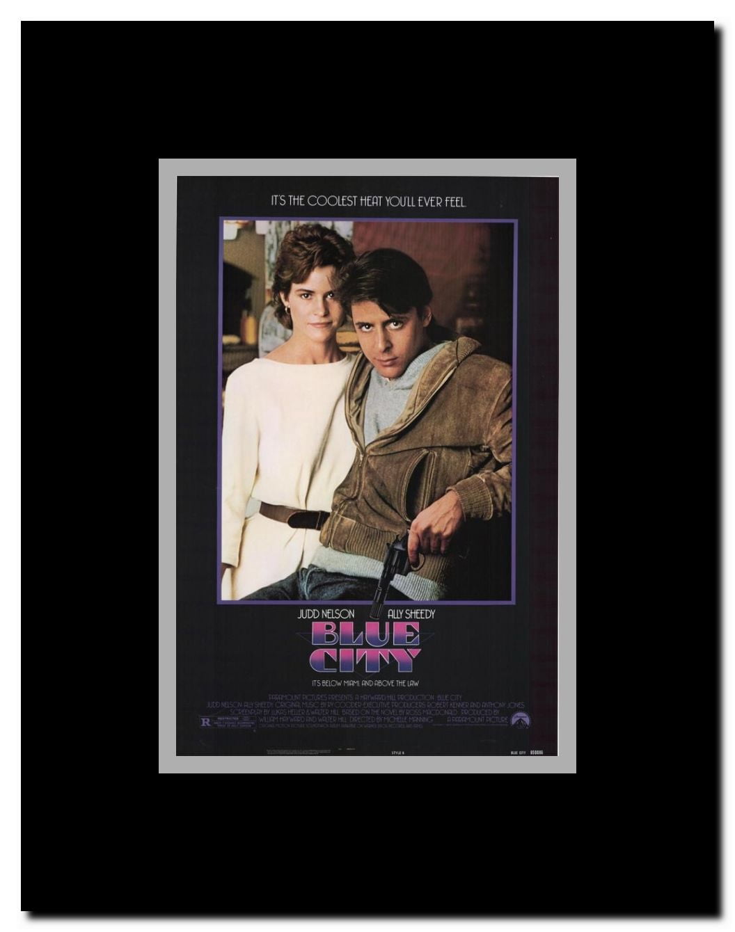 Blue City Framed Movie Poster
