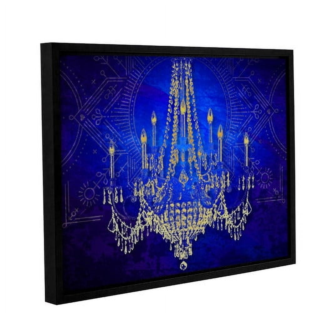Blue Class Gallery Wrapped Floater-framed Canvas