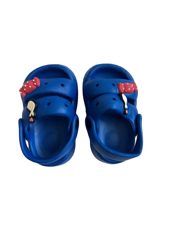 Blue Clogs for Babies/Toddlers with Candy Charms - US SIZE 05