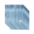 thumbnail image 1 of Blue Cloth Napkins Set of 8 Reusable Dinner Napkins, Modern Abstract Art Ombre Striped Cocktail Napkin Washable Table Napkins for Wedding/Holiday Party/Baby Shower 20"x20", 1 of 7