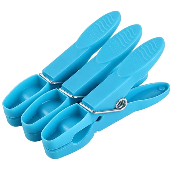 Blue Clothes Pins,3 Pack Clothes Pins,Small Clothes Pins,Cute Clothes Pins,Clothes Pins Plastic,Decorative Clothes Pins,Clothes Pins Bulk,Non-Slip Grip For Line Drying Laundry,Crafts