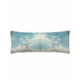 thumbnail image 1 of Blue Cloudy Sky Body Pillow Cover 20 x 60 Inch Decorative Pillow Cover Modern Vintage Nature Scenery Lumbar Pillowcase Seasonal Rectangle Cushion Case for Couch Sofa Bed Living Room, 1 of 7