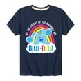 thumbnail image 1 of Blue Clues & You! - All The Colors Of The Rainbow Are Blue-tiful - Toddler & Youth Short Sleeve Graphic T-Shirt, 1 of 5