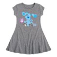 thumbnail image 1 of Blue Clues & You! - Blue Clues Crew - Toddler And Youth Girls Fit And Flare Dress, 1 of 1