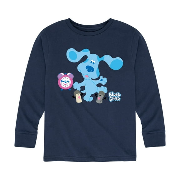 Blue Clues & You! - Blue Clues Crew  - Toddler And Youth Long Sleeve Graphic T-Shirt