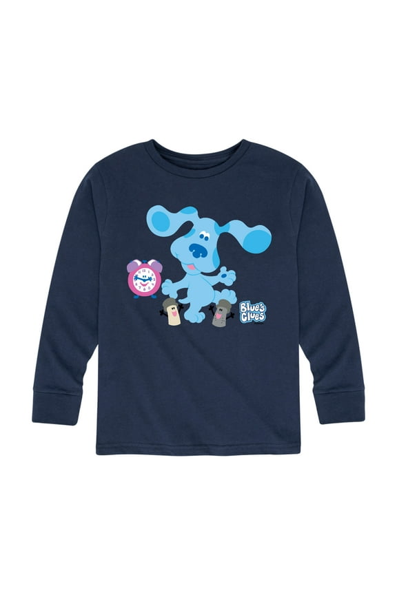 Blue Clues & You! - Blue Clues Crew  - Toddler And Youth Long Sleeve Graphic T-Shirt