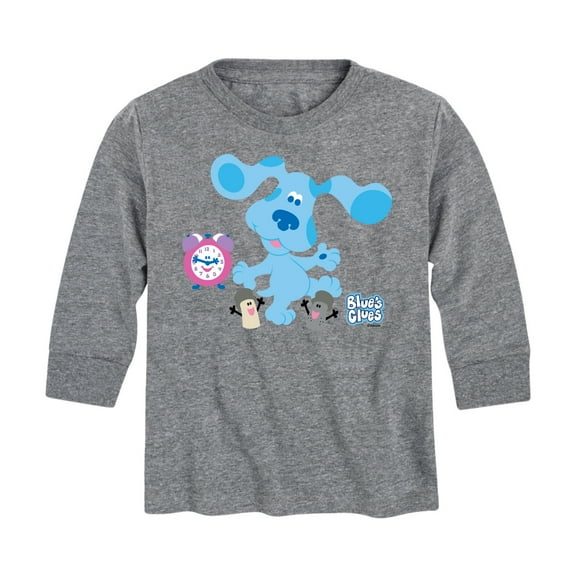 Blue Clues & You! - Blue Clues Crew  - Toddler And Youth Long Sleeve Graphic T-Shirt