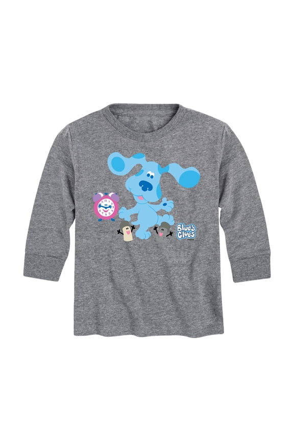 Blue Clues & You! - Blue Clues Crew  - Toddler And Youth Long Sleeve Graphic T-Shirt