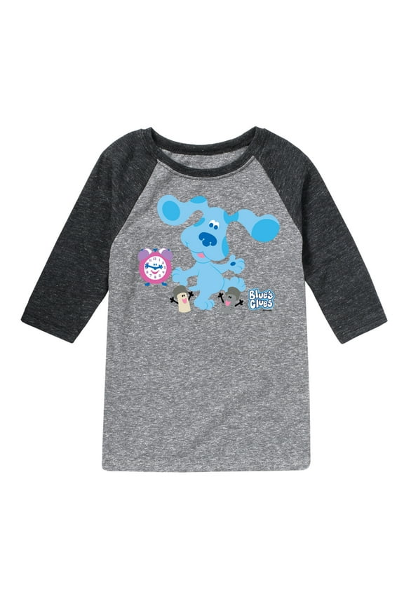 Blue Clues & You! - Blue Clues Crew - Toddler And Youth Raglan Graphic T-Shirt