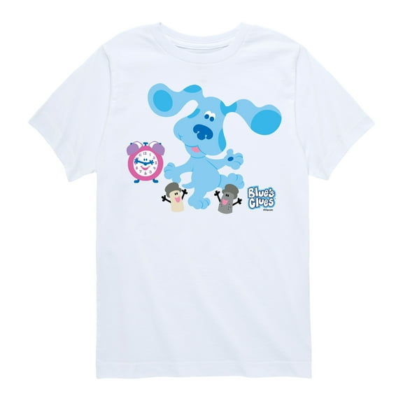 Blue's Clues & You! - Blue Clues Crew - Toddler & Youth Short Sleeve Graphic T-Shirt