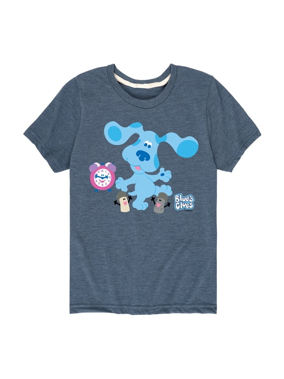 ! - Blue Clues Crew Boys' Short Sleeve Graphic T-Shirt