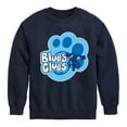 thumbnail image 1 of Blue Clues & You! - Blue Clues Paw Logo  - Toddler And Youth Crewneck Fleece Sweatshirt, 1 of 5
