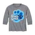 thumbnail image 1 of Blue Clues & You! - Blue Clues Paw Logo  - Toddler And Youth Long Sleeve Graphic T-Shirt, 1 of 5