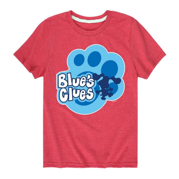 Blue's Clues & You! - Blue Clues Paw Logo - Toddler & Youth Short Sleeve Graphic T-Shirt