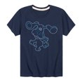 thumbnail image 1 of Blue's Clues & You! - Blue Outline - Toddler & Youth Short Sleeve Graphic T-Shirt, 1 of 5