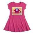 thumbnail image 1 of Blue Clues & You! - Blue Polaroid - Toddler And Youth Girls Fit And Flare Dress, 1 of 1