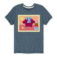 thumbnail image 1 of Blue's Clues & You! - Blue Polaroid - Toddler & Youth Short Sleeve Graphic T-Shirt, 1 of 5