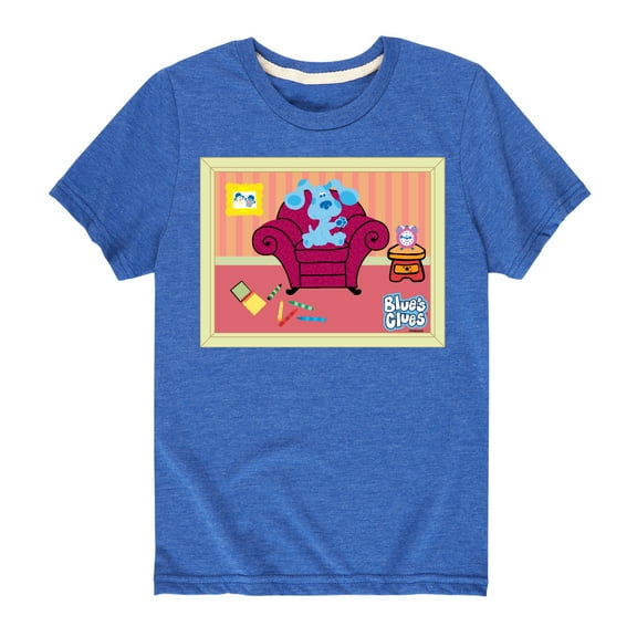 Blue's Clues & You! - Blue Polaroid - Toddler & Youth Short Sleeve Graphic T-Shirt