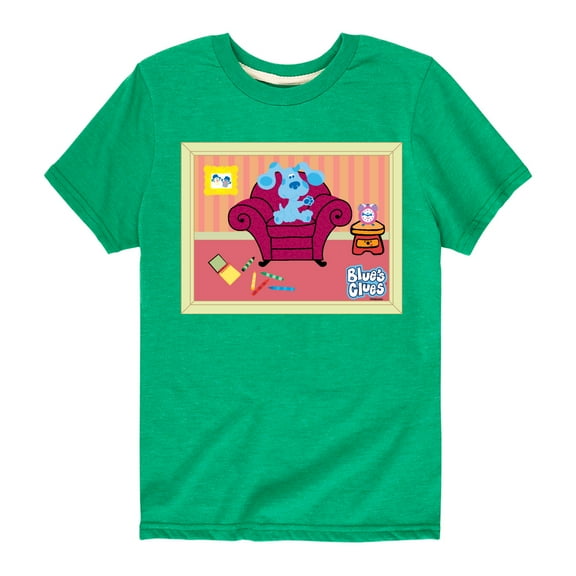 Blue's Clues & You! - Blue Polaroid - Toddler & Youth Short Sleeve Graphic T-Shirt