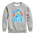thumbnail image 1 of Blue Clues & You! - Blue - Toddler And Youth Crewneck Fleece Sweatshirt, 1 of 5