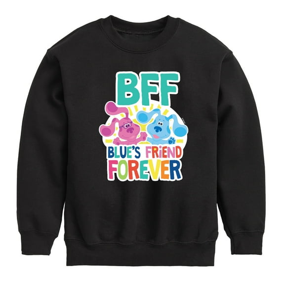 Blue Clues & You! - Blue's Friend Forever - Toddler And Youth Crewneck Fleece Sweatshirt