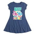 thumbnail image 1 of Blue Clues & You! - Blue's Friend Forever - Toddler And Youth Girls Fit And Flare Dress, 1 of 1