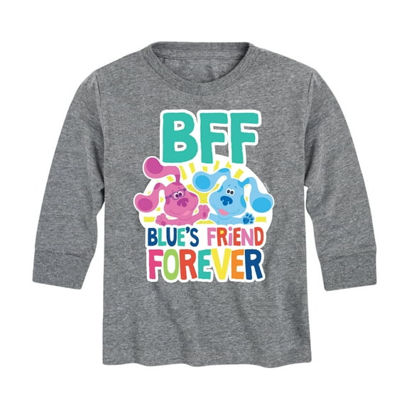 Blue Clues & You! - Blue's Friend Forever - Toddler And Youth Long Sleeve Graphic T-Shirt