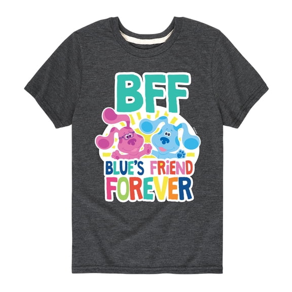 Blue's Clues & You! - Blue's Friend Forever - Toddler & Youth Short Sleeve Graphic T-Shirt