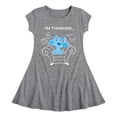 thumbnail image 1 of Blue Clues & You! - Blue's Thinking Chair - Toddler And Youth Girls Fit And Flare Dress, 1 of 1