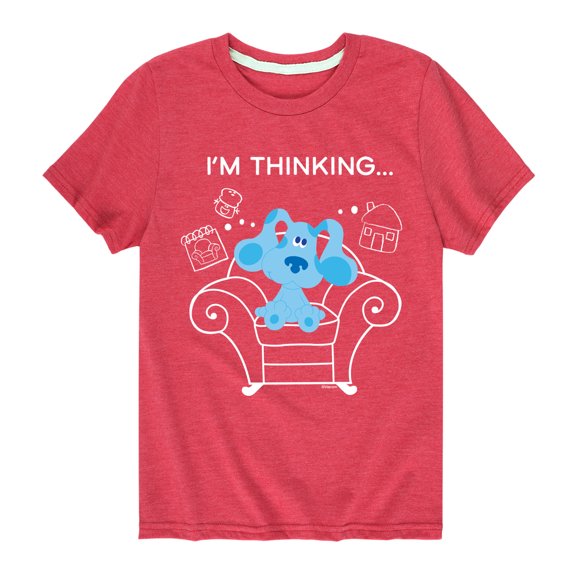 Blue's Clues & You! - Blue's Thinking Chair - Toddler & Youth Short Sleeve Graphic T-Shirt