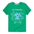 thumbnail image 1 of Blue's Clues & You! - Blue's Thinking Chair - Toddler & Youth Short Sleeve Graphic T-Shirt, 1 of 5