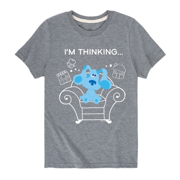 Blue's Clues & You! - Blue's Thinking Chair - Toddler & Youth Short Sleeve Graphic T-Shirt