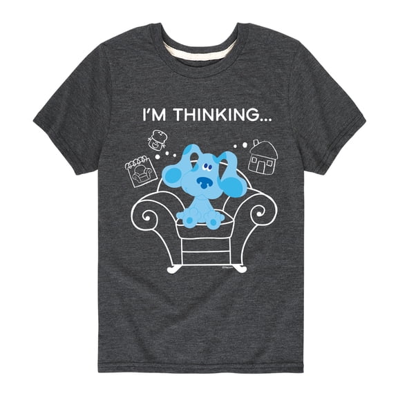 Blue's Clues & You! - Blue's Thinking Chair - Toddler & Youth Short Sleeve Graphic T-Shirt