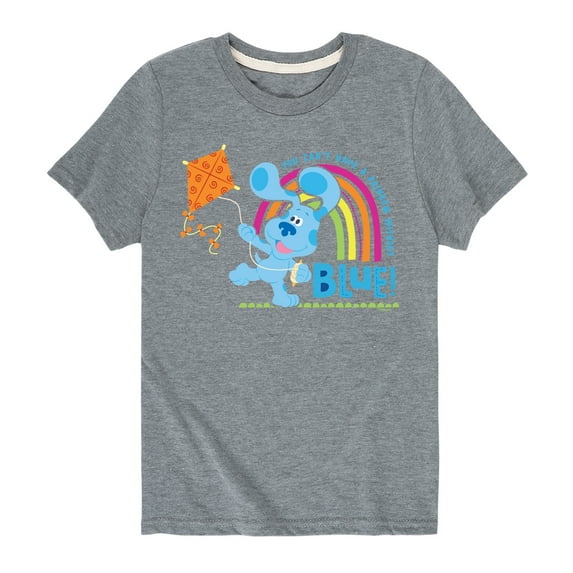 Blue's Clues & You! - Can't Have Rainbow Without Blue - Toddler & Youth Short Sleeve Graphic T-Shirt
