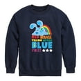 thumbnail image 1 of Blue Clues & You! - Colors Of The Rainbow - Toddler And Youth Crewneck Fleece Sweatshirt, 1 of 5