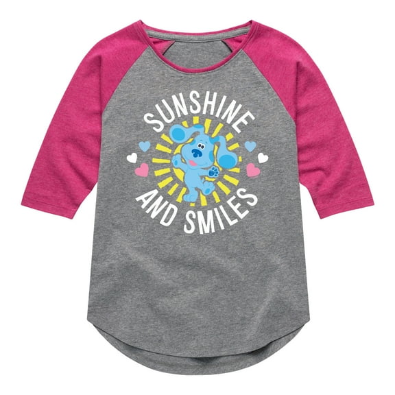 Blue Clues & You! - Daddy Is My Sunshine - Toddler And Youth Girls Raglan Graphic T-Shirt