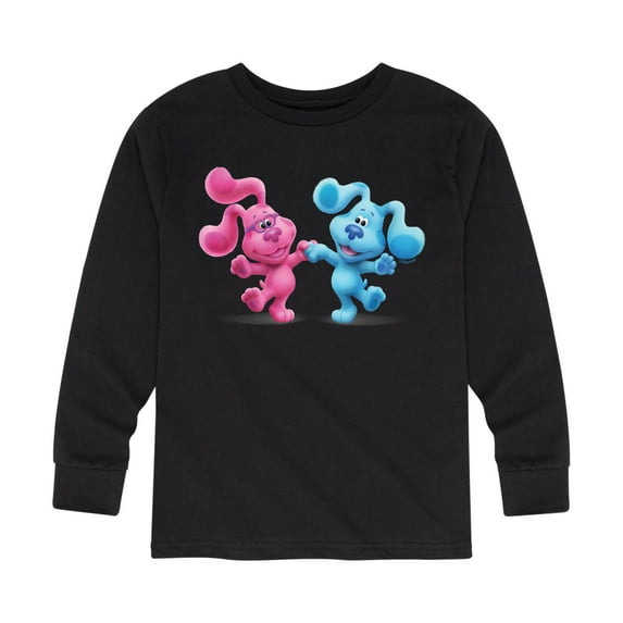 Blue Clues & You! - Happy Blue - Toddler And Youth Long Sleeve Graphic T-Shirt