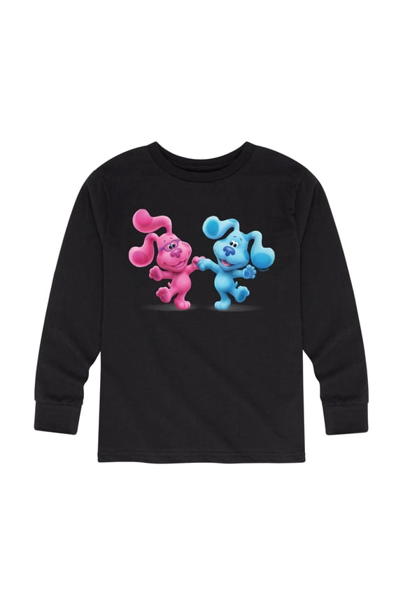 Blue Clues & You! - Happy Blue - Toddler And Youth Long Sleeve Graphic T-Shirt