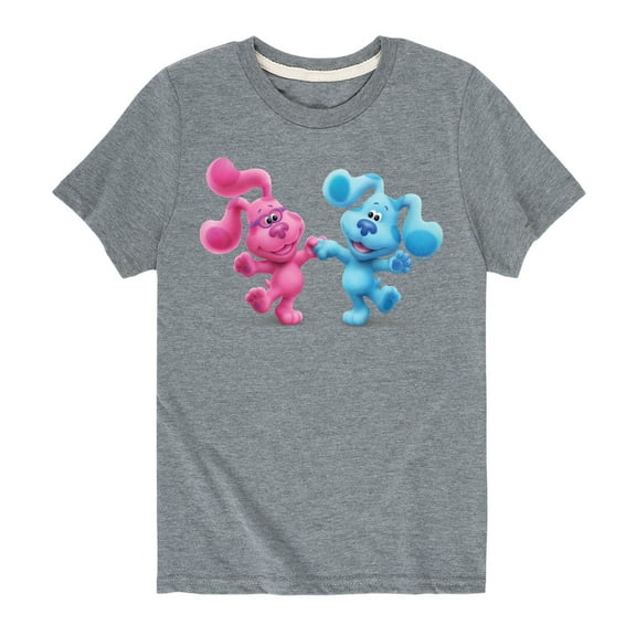 Blue's Clues & You! - Happy Blue - Toddler & Youth Short Sleeve Graphic T-Shirt
