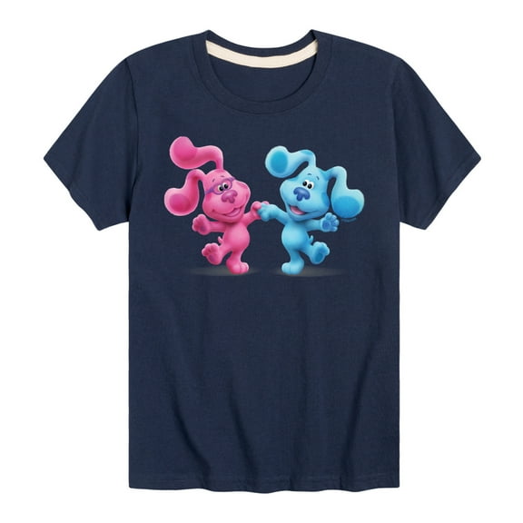 Blue's Clues & You! - Happy Blue - Toddler & Youth Short Sleeve Graphic T-Shirt